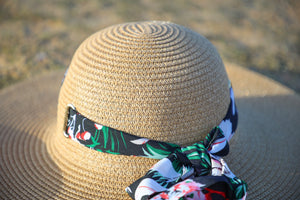 CHAPEAU DE PLAGE ELEGANT EN MARRON