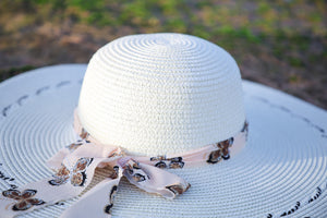 CHAPEAU DE PLAGE ELEGANT EN 2 COULEURS