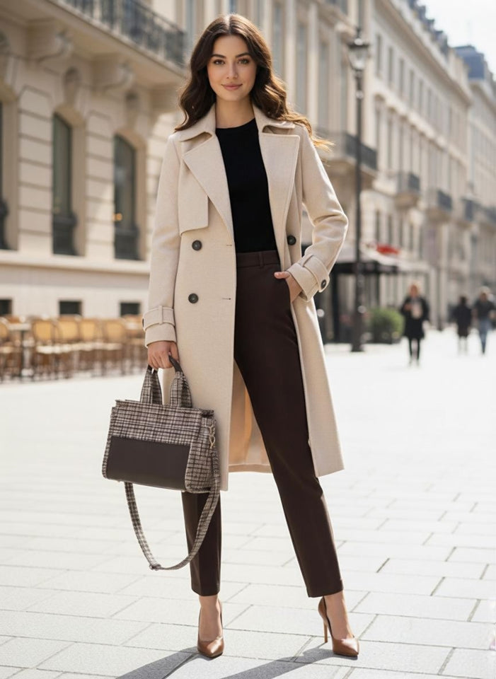 DONOVAN MARRON EN VRAI CUIR MARRON