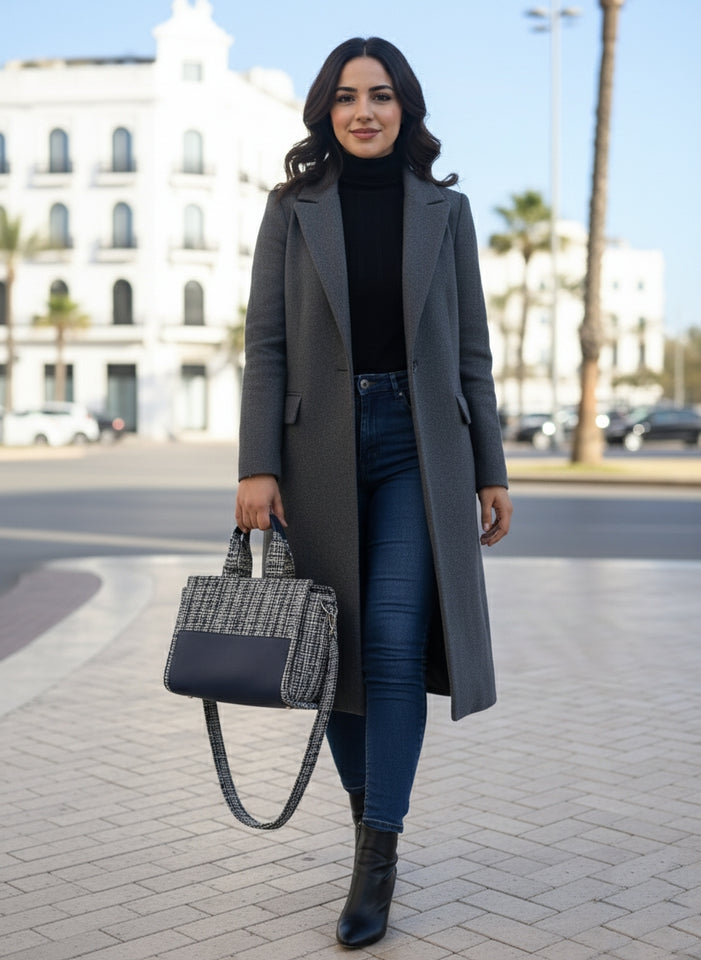 DONOVAN BLEU EN VRAI CUIR BLEU