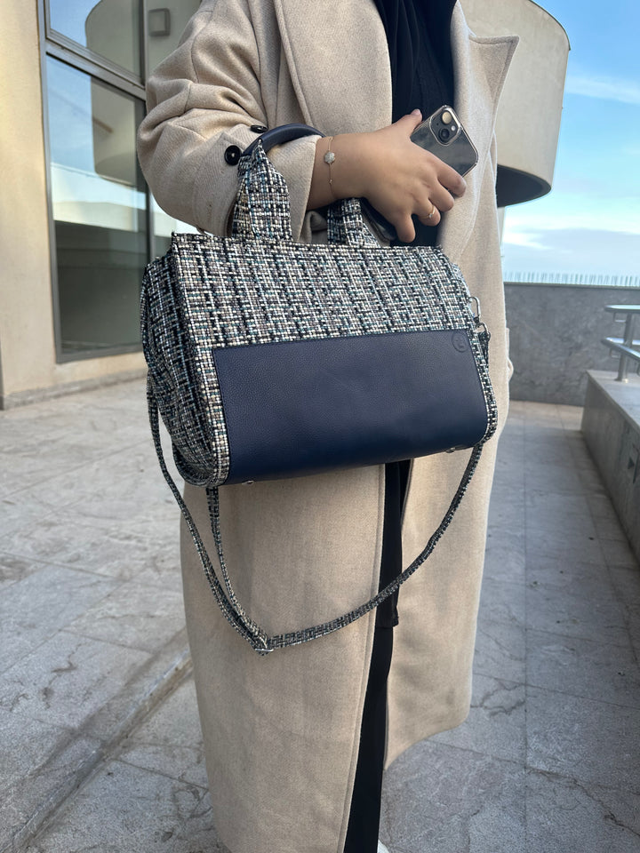 DONOVAN BLEU EN VRAI CUIR BLEU