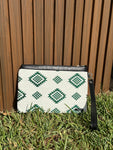 POCHETTE/TROUSSE  DIAMOND WHITE/GREEN